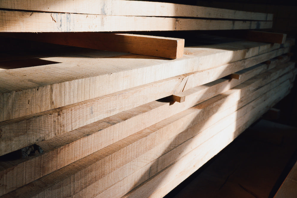 eikenhout meubelmakerij tafel & kast