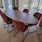 Ovale eettafel