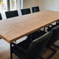 Rechthoekig eettafel -  3 cm - spinpoot 8x8