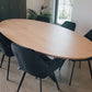 Ovale eettafel -  3 CM -  Smalle Spinpoot