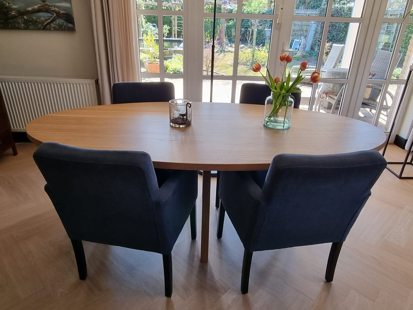 Ovale eettafel
