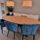 Ovale eettafel -  3 CM -  Smalle Spinpoot