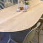 Organische tafel -  3 CM -  spinpoot 10x10