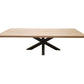Rechthoekig eettafel -  3 cm - spinpoot 8x8