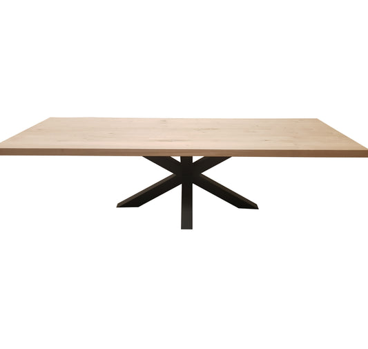 Rechthoekig eettafel -  3 cm - spinpoot 8x8